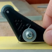 wishbon 2 - affilatura utensili di piccole punte strumento punta da trapano per l'affilatura mano affinare twist drill piccola 3d print model - Mito3D