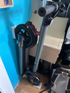 wispeed scooter parete montare 3d print model - Mito3D
