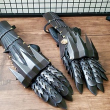 witch-king nazgul gauntlets fashion cosplay costume lotr lord rings ringwraith armor 3d print model - Mito3D