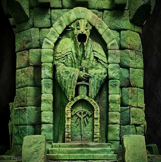 bruxa rei angmar estátua agrupar arte torre terreno escuro jogos guerra construção ruínas bruxaria lotr Nazgul 3d print model - Mito3D