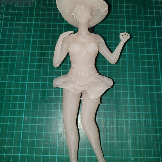 strega stacey arte figurina modello Niente originale 3D print model - Mito3D