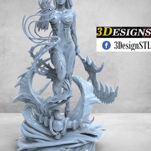 witchblade gioco dc meraviglia 3D print model - Mito3D