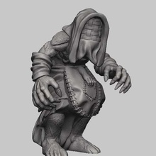 witcher 3 crone 2 game games dungeons dragons dnd miniature 3d print model - Mito3D