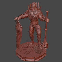 witcher 3 wild hunt imlerith game toy mace helmet armor statue wolf base easy print beretek 3d 3d print model - Mito3D