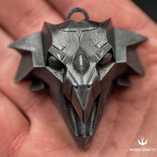 witcher medalion - griffin school witcher griffin medalion fantasy  3d print model - Mito3D