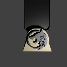 witcher porta celular divers jannie logo de l'iphone mobile 3d print model - Mito3D