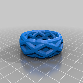 witcher ring customized fashion 3d print model - Mito3D