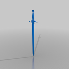 bruxo espada netflix versão adereços 3d print model - Mito3D