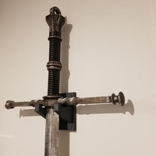 witcher épée l'art 3d print model - Mito3D