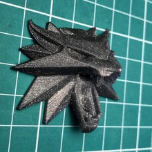 witcher-wolf-Schule-medallion-Kühlschrank-magnet home Kühlschrank-magnet medallion witcher Dekor 3d print model - Mito3D