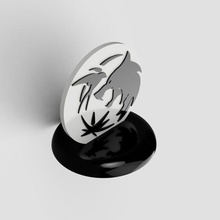 witcher zaklina stand logo game 3d print model - Mito3D