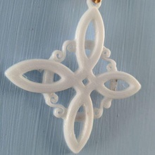 witches' knots + necklace 3d print model - Mito3D