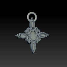 witchknot necklace art 3d print model - Mito3D