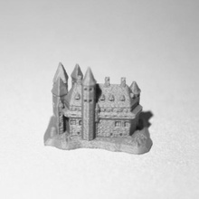 witchs château de l'architecture les bâtiments des structures 3d print model - Mito3D