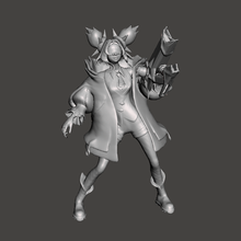 withered rose zeri 3d model game lol league legends wild rift 3d print model - Mito3D