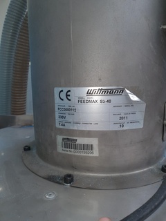 wittman f30 hopper gasket drymax pellet dryer injection moulding 3d print model - Mito3D