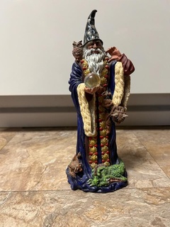 wizard wizard magician statue fantasy model figurine  3d print model - Mito3D