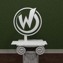 wizard world logo art signs logos wizrd stand sign nice fan emblem comic con 3dpicks 3d print model - Mito3D
