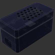 wled caja esp8266 tablero herramienta electrónica 3d print model - Mito3D