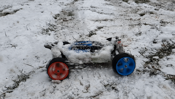 wltoys 144001 paddle drift wheel hex 12 rc 12428 tire wheels snow 3d print model - Mito3D