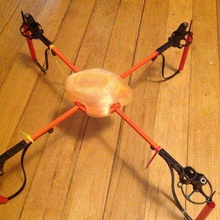 wltoys v262-v666frankenspider canopy game rc vehicles tarantula x6 quadcopter 3d print model - Mito3D