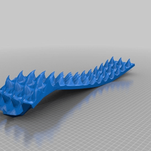 loup-tounge felicity - scratchy outil de des outils à main 3d print model - Mito3D