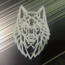 wolf art animal 3d print model - Mito3D