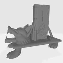 wolf - ar 15 display stand 3d print model - Mito3D
