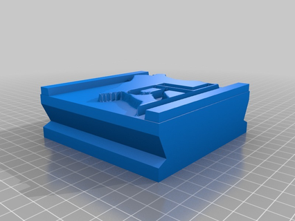 lupo provare personalizzato segni loghi 3d print model - Mito3D