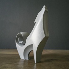 wolf - ilham ohadelbazdesigns sanat hayvan 3d print model - Mito3D
