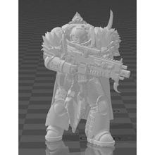 wolf company space soldier game warhammer wolves 40k astartes marine 3d print model - Mito3D