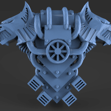 wolf tête de bloc d'alimentation jeu jouet warhammer 40k l'espace marine 3d print model - Mito3D