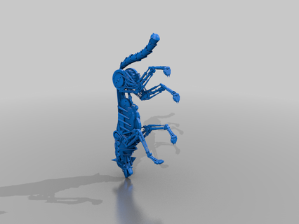 wolf mechanical robot Game model robots action figure figures 3d print model - Mito3D