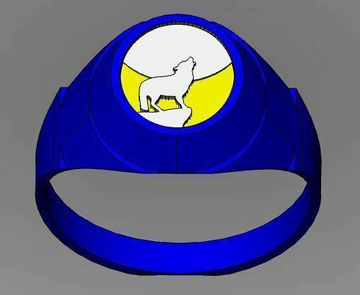 Wolf Ring verschiedene Verschiedenes kategorisiert 3D print model - Mito3D