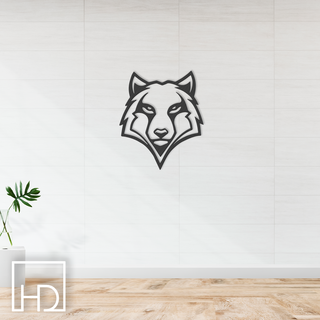 lupo parete decorazione homedetail animali Leone orso pitbull Toro aquila elefante gorilla alce 3d print model - Mito3D