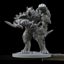 lupo warhammer stl gioco orchi troll orco spuntare gameworkshop martello guerra characters3d zbrush scimmie 3d print model - Mito3D