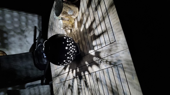 Wolf erstellen Hyaden Lampe Mauer Tabelle Fußboden Design Kugel 3d print model - Mito3D