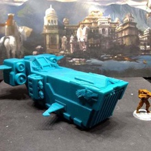 wolven nave espacial de transporte remix juego juguete accesorios warhammer stormwolf stormfang proxy interestelar 40k 3d print model - Mito3D
