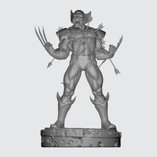 wolverine 3d print model - Mito3D
