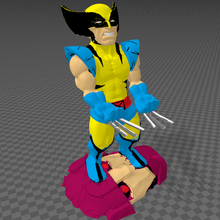 Wolverine 3d print model - Mito3D