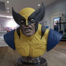 wolverine a arte super-herói dc x-men marvel 3d print model - Mito3D