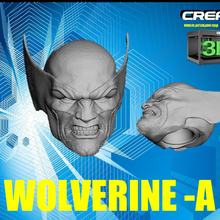 Wolverine Sanat şekil 3d print model - Mito3D