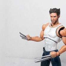 wolverine action figure art games characters poseable model toy articulated x-men logan hugh jackman marvel comic books super hero mutant animation 3d print model - Mito3D