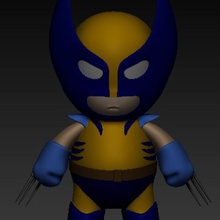 wolverine babywolverine logan x-men xmenbaby jogo walverine figura de ação x-man 3d print model - Mito3D