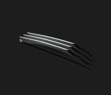 wolverine claws 3d print model - Mito3D