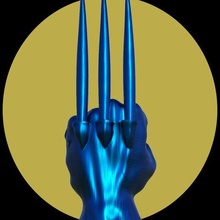 wolverine hand 3d print model - Mito3D
