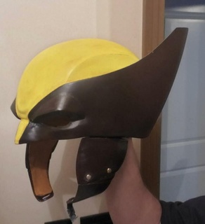 wolverine helmet wolverine marvel x-men halloween  3d print model - Mito3D