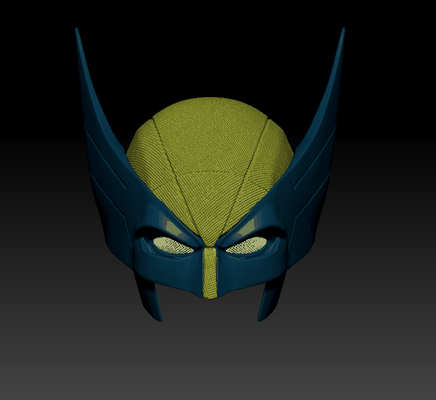 wolverine helmet deadpool 3 cosplay 3d print model - Mito3D