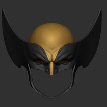 Wolverine kask 3d print model - Mito3D