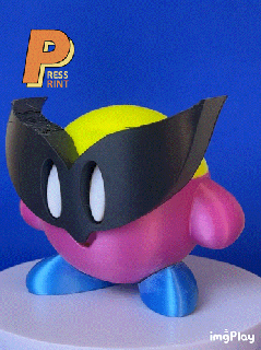 carcaju Kirby maravilha 3d print model - Mito3D